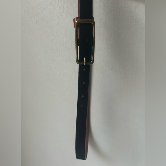 Lands’ End Black Suede Belt - Picture 6 of 16